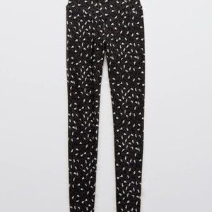NWT Aerie viral crossover leggings XS cheetah